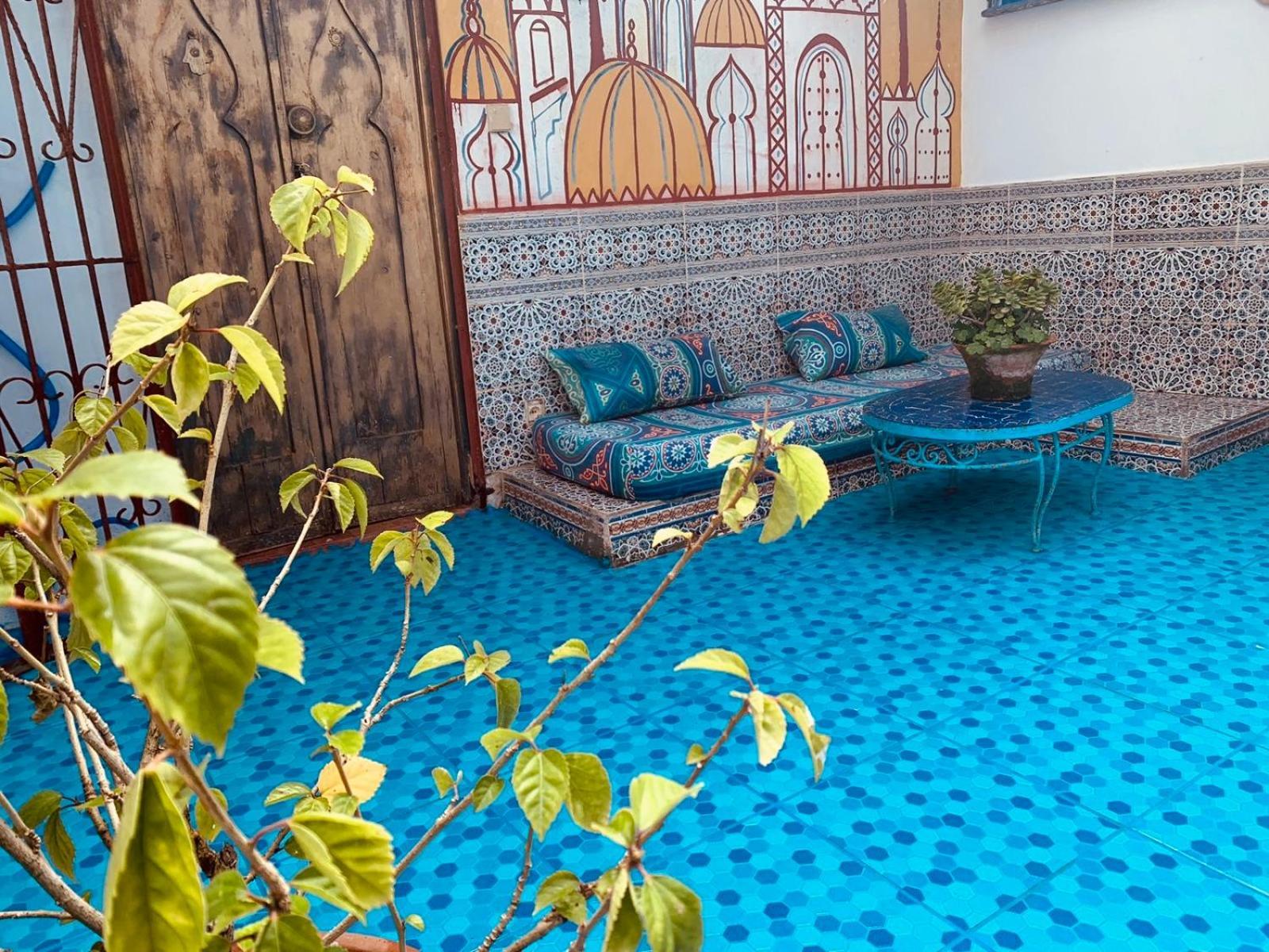 Hathor ,Casa Marroqui Con Dos Terrazas En La Medina Antigua , Ideal Parejas!! Wifi!! Asilah Exterior photo